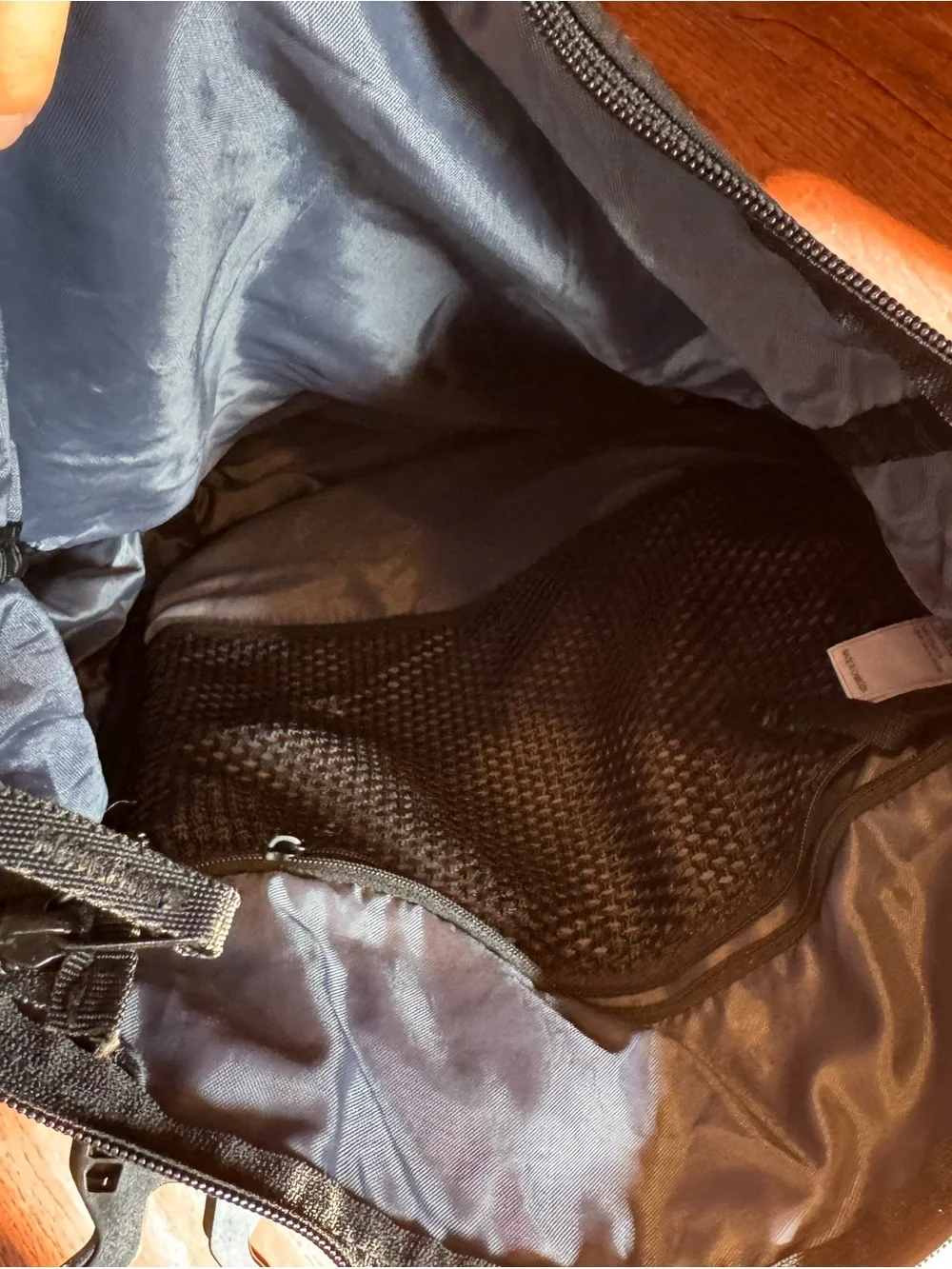 adidas Black Roll-Top Backpack with Gold Logo